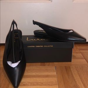 Never worn black lulu’s flats